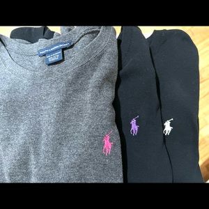 3 Ralph Lauren Sport Long Sleeves Medium/Large